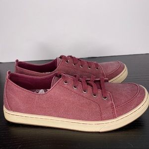 LL Bean Campside Burgundy Oxford shoes Maroon 8